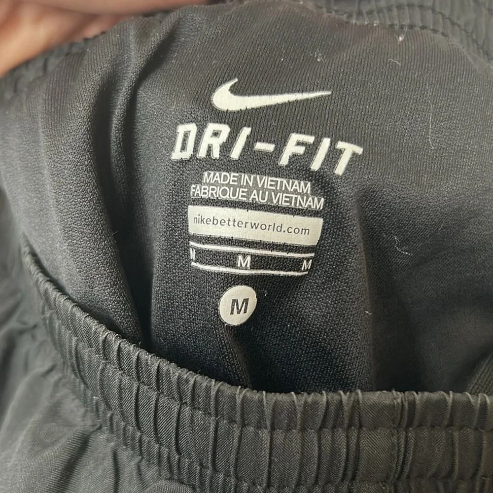 Nike Dri Fit Running Shorts - Black/Grey/White - Picture 2 of 4